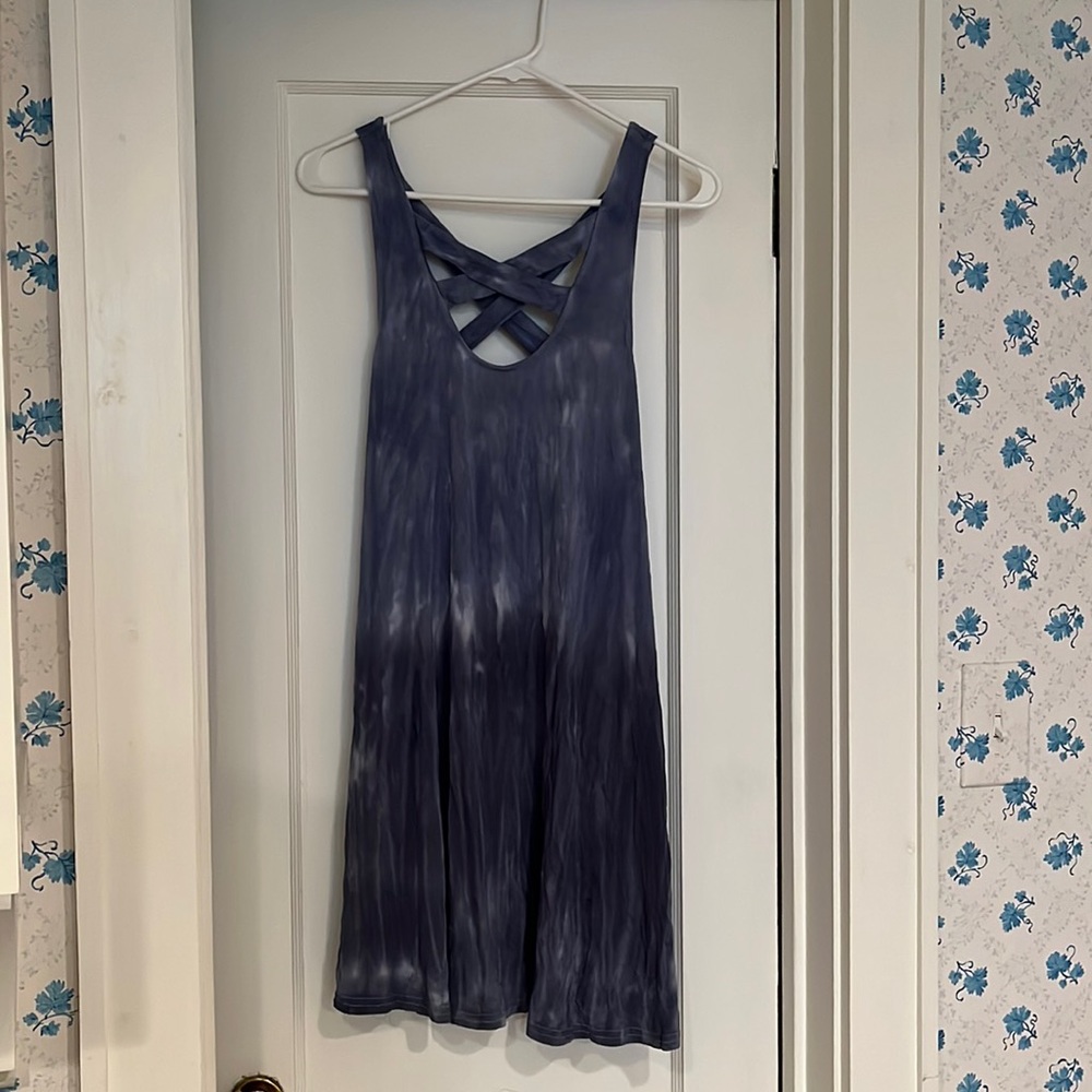 ☀️Tie-dye mini dress